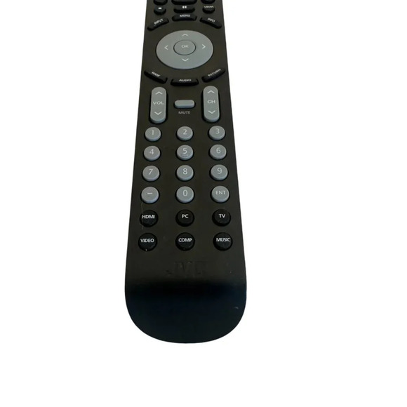 JVC Original Black TV Remote Control Rmt-jr01 For Jlc32bc3000 Jlc32bc3002 - Picture 7 of 8